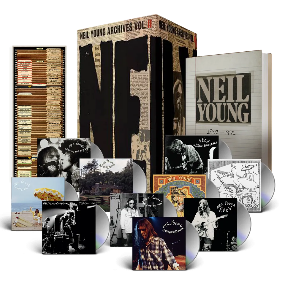Neil Young Archives Vol. II 1972-1976 CD-boks deluxe 10CD