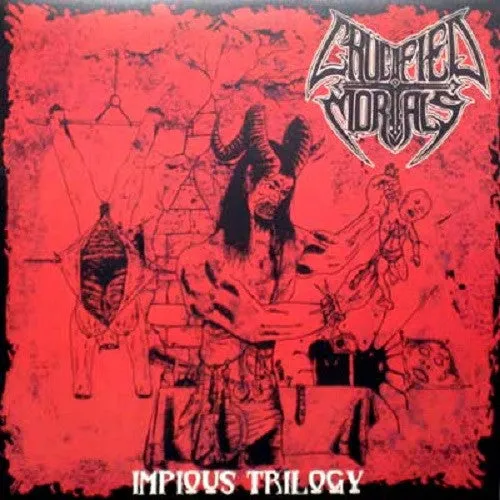 Crucified Mortals Faithxtractor Split LP vinylplate death thrash