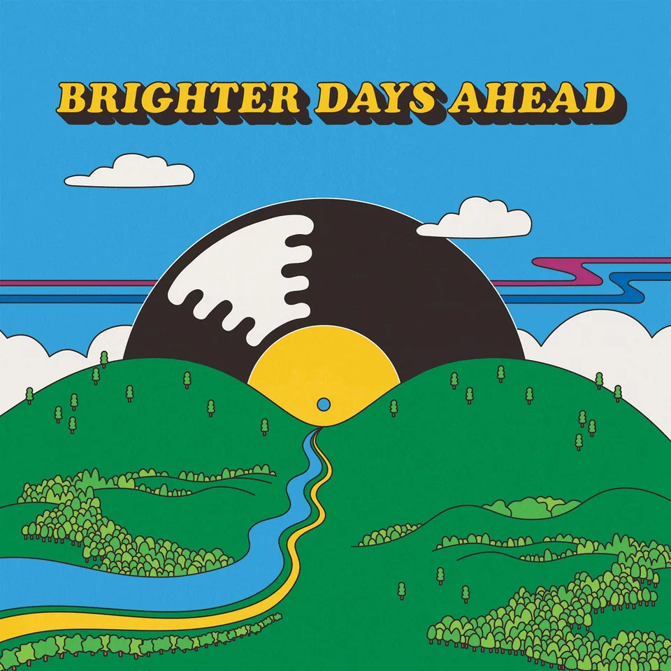 Various Artists Brighter Days Ahead vinyl 2xLP svart