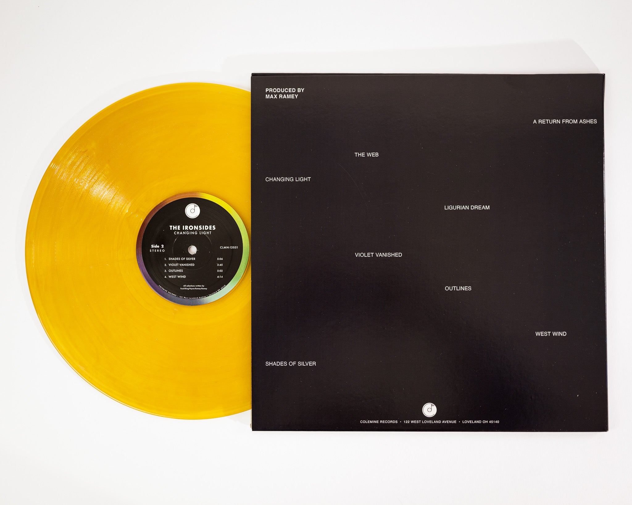 The Ironsides Changing Light vinylplate klar psych-soul