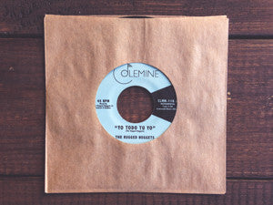Rugged Nuggets Yo Todo Tu Yo 7" vinyl coke bottle clear