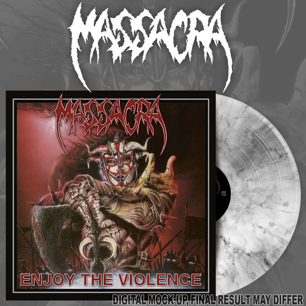 Massacra Enjoy The Violence LP marmorvinyl