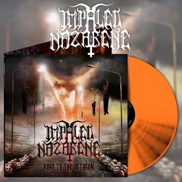 Impaled Nazarene Road To The Octagon LP oransje vinyl