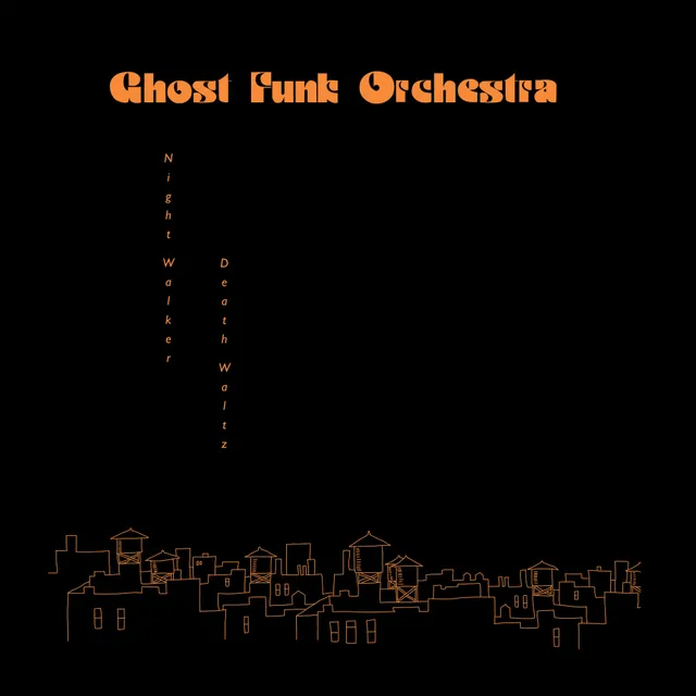 Ghost Funk Orchestra Night Walker / Death Waltz LP lilla vinyl psych