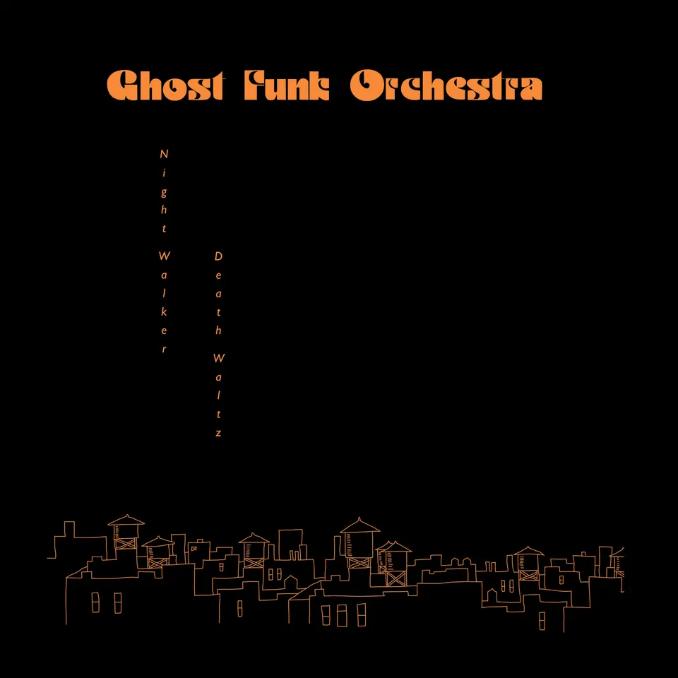 Ghost Funk Orchestra Night Walker / Death Waltz LP lilla vinyl psych