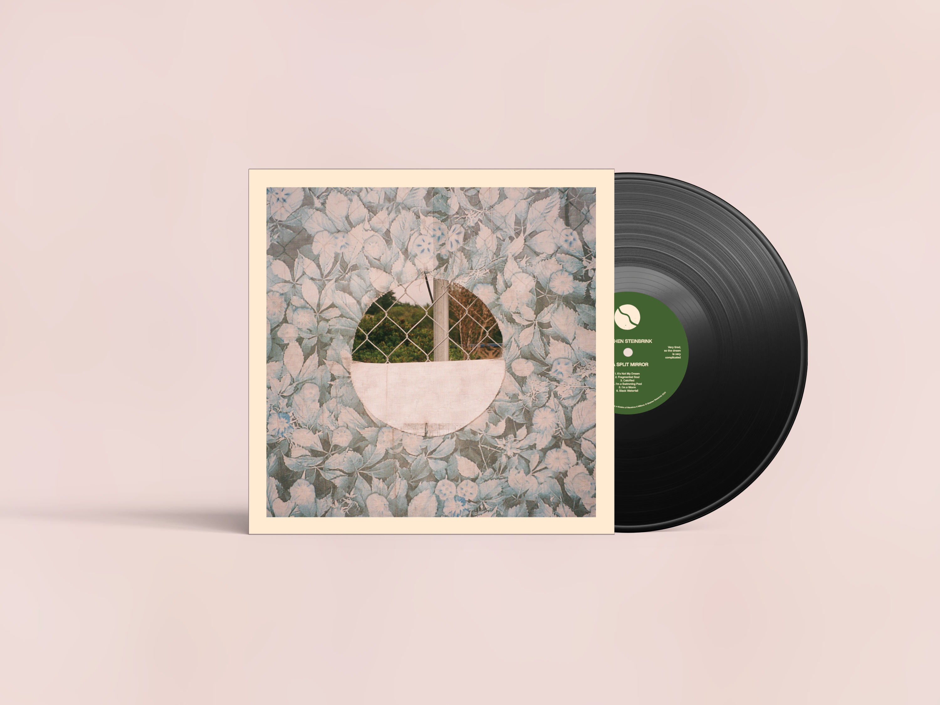 Mansions and Millions Stephen Steinbrink Split Mirror svart vinyl