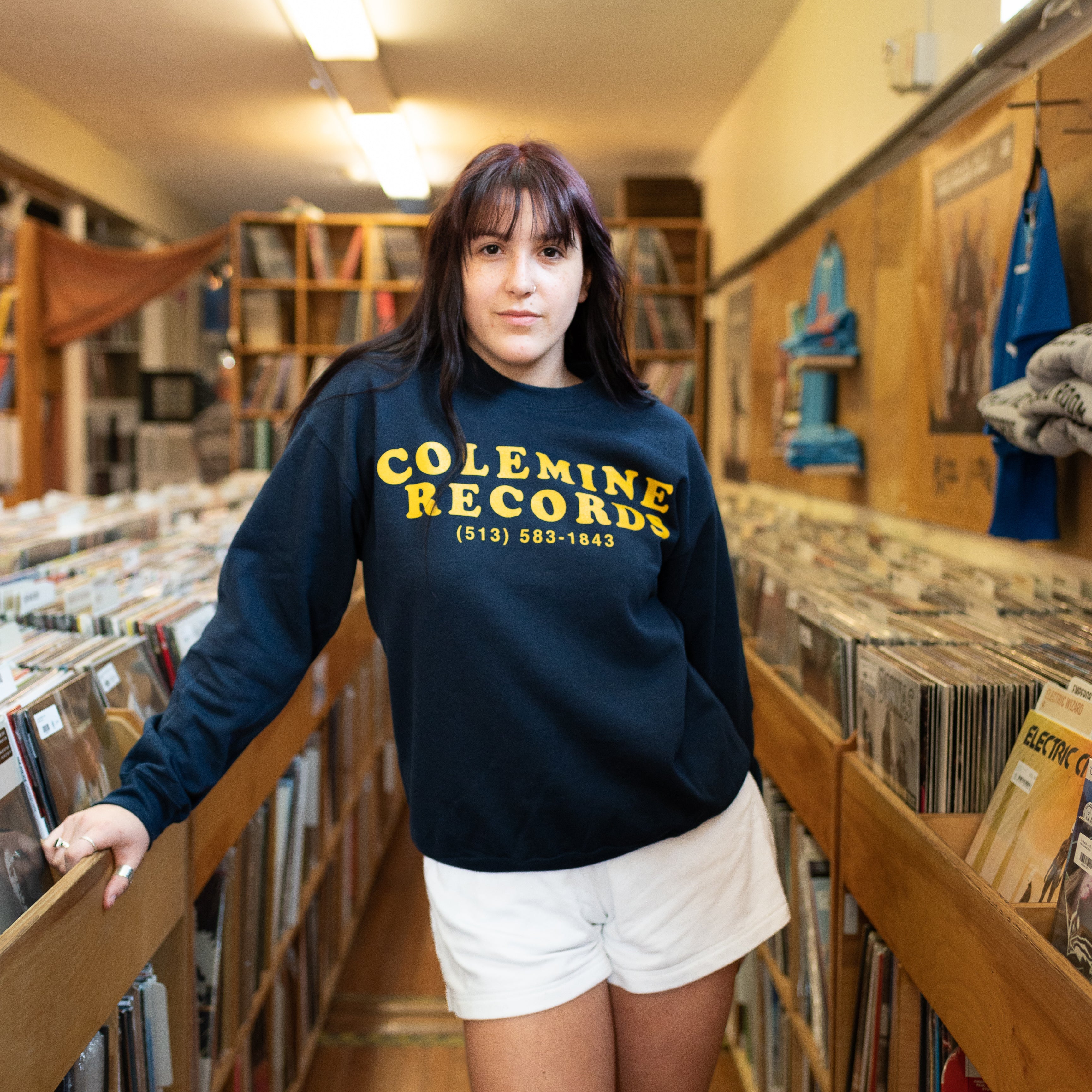 Colemine Phone Number genser navy crewneck large