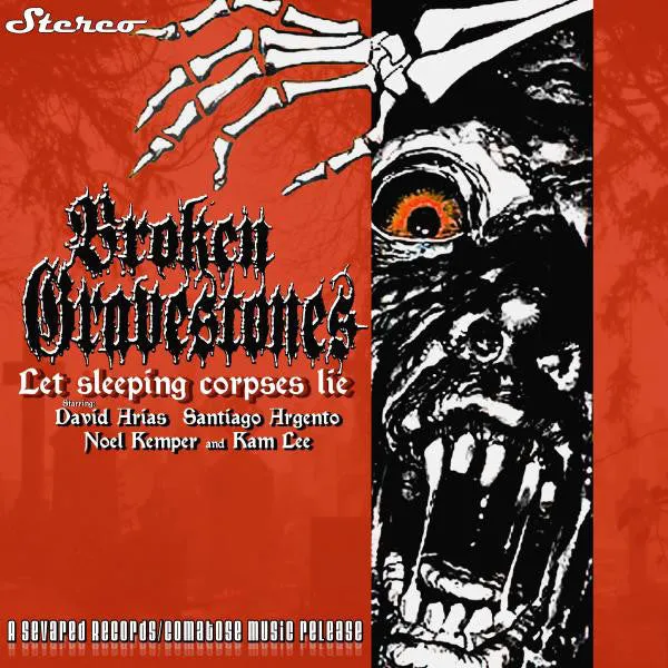BROKEN GRAVESTONES Let Sleeping Corpses Lie MCD death metal