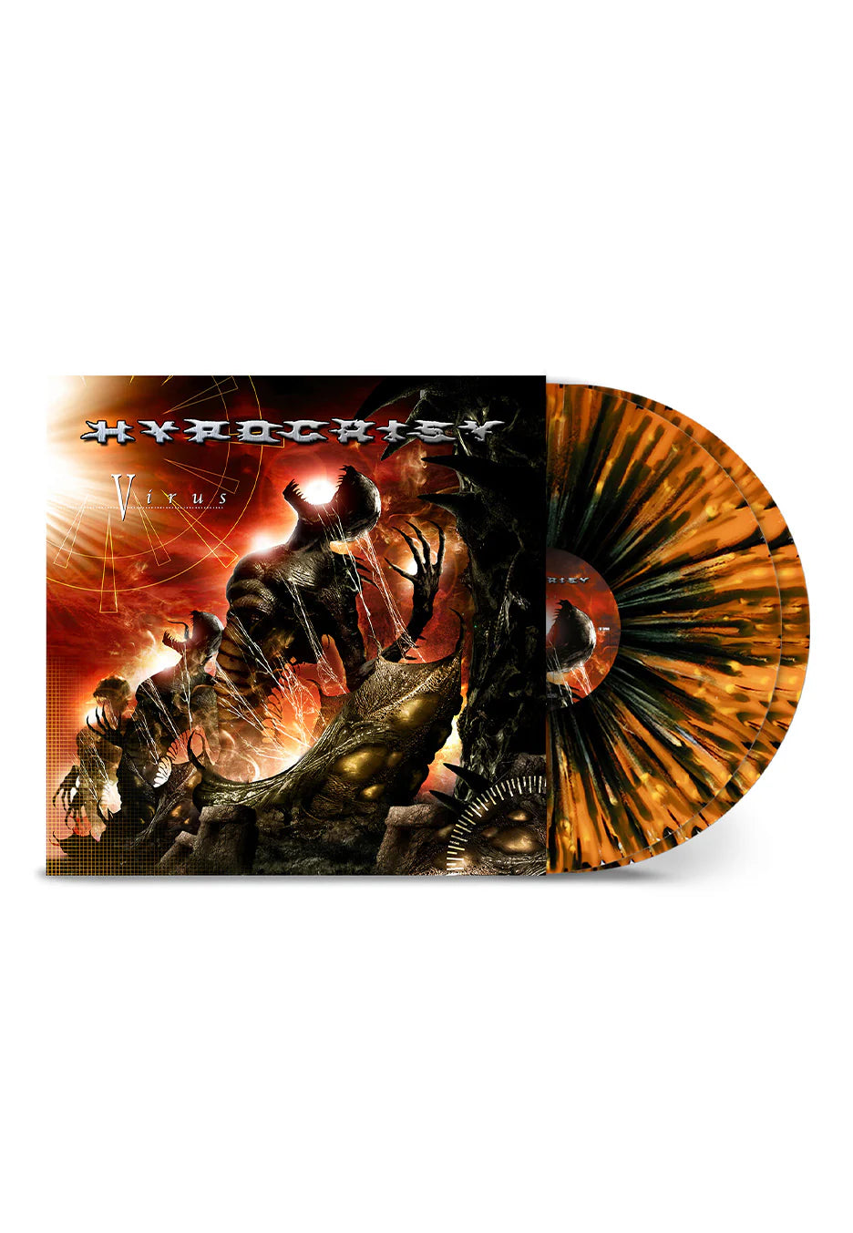 Hypocrisy Virus 2LP rød/gull vinyl