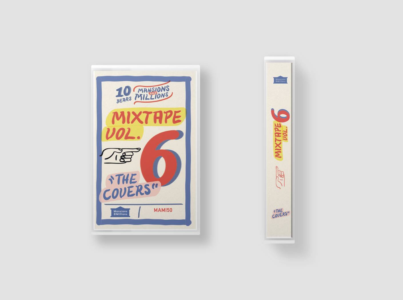 Mansions and Millions Mixtape Vol.6 kassett covers