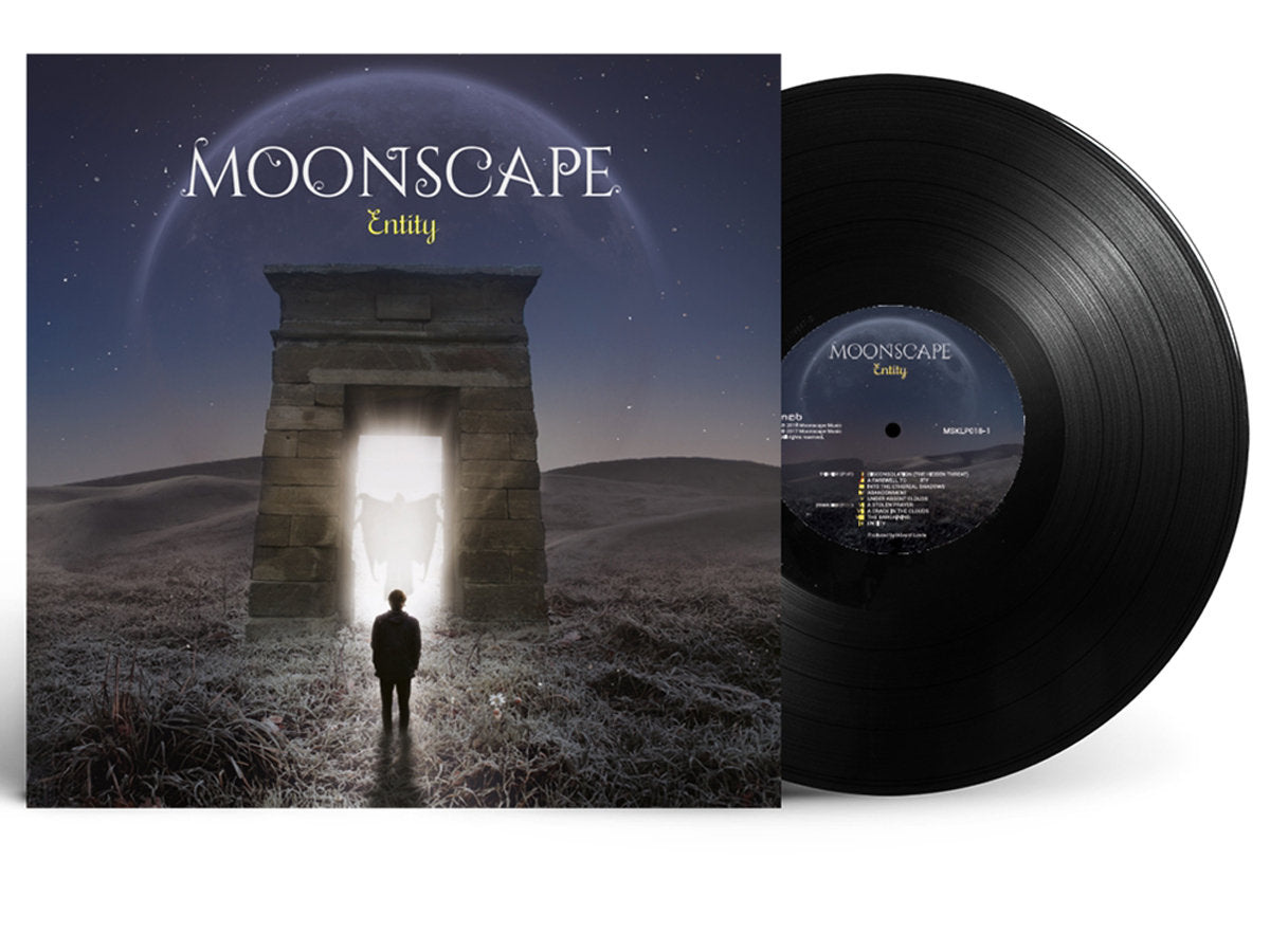 Moonscape Entity LP vinylplate 180g svart limiter