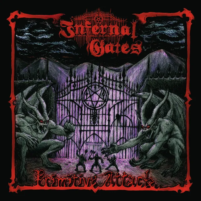 Infernal Gates Primitive Attack CD black thrash