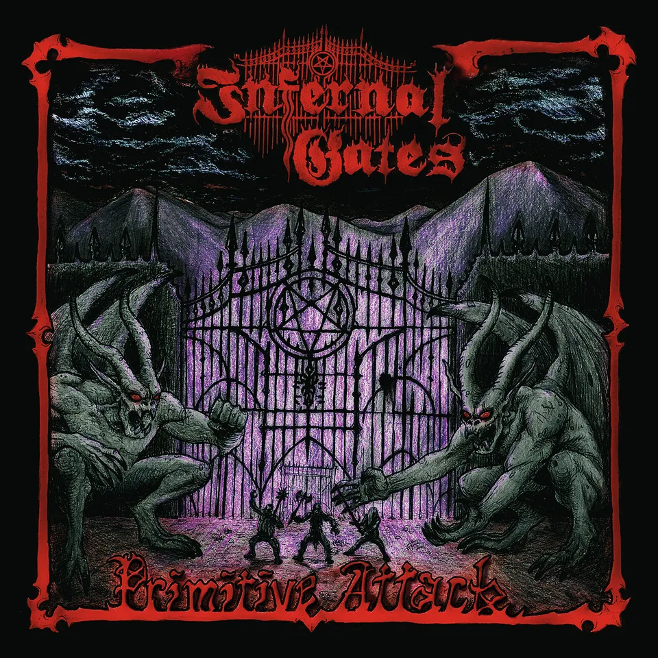 Infernal Gates Primitive Attack CD black thrash