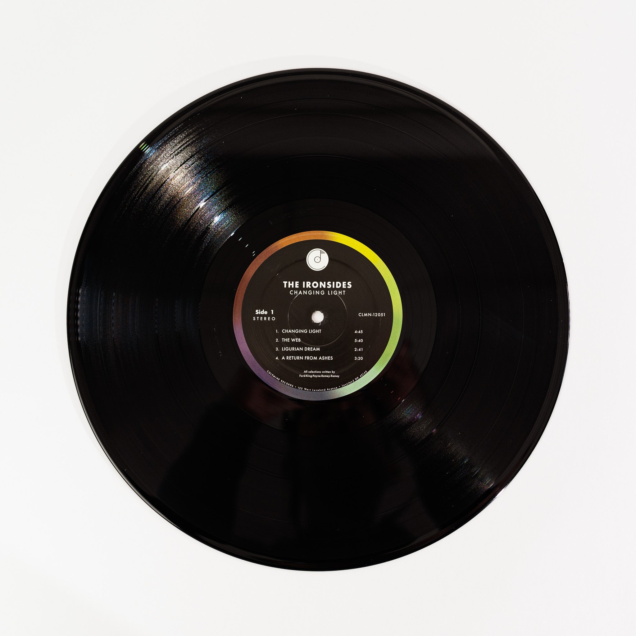 The Ironsides Changing Light vinylplate klar psych-soul