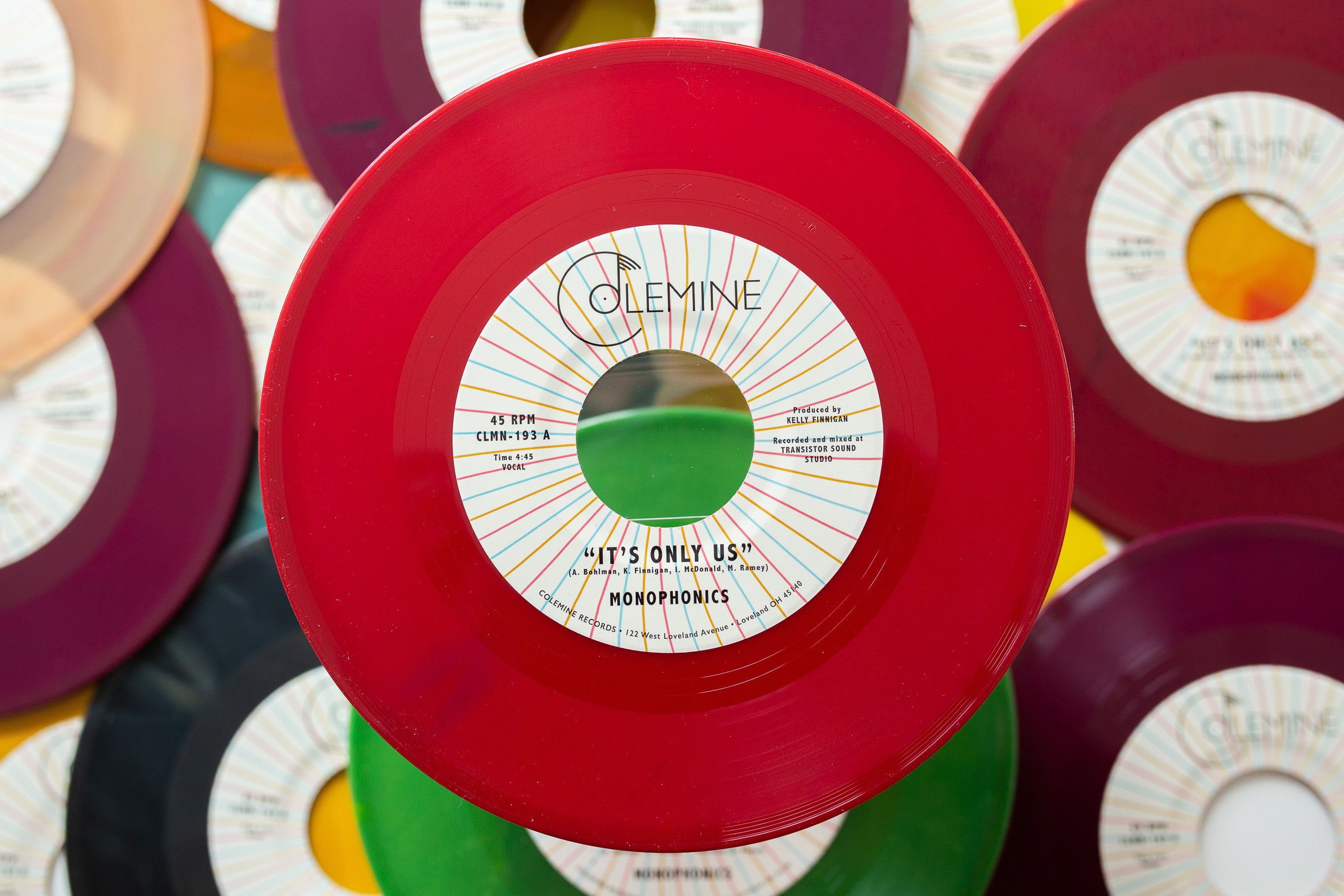 Monophonics It’s Only Us 7-tommer vinyl farget psych-soul