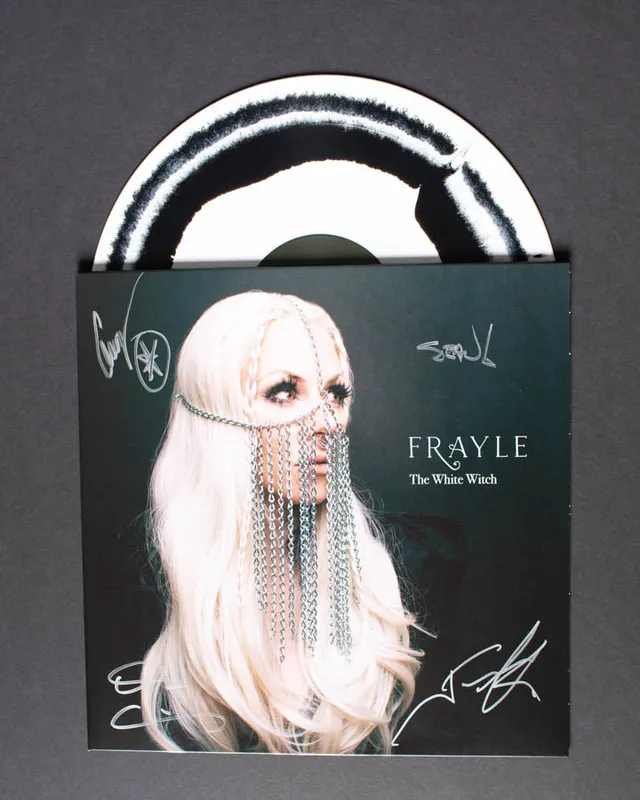Frayle The White Witch EP vinyl signert eclipse 12"