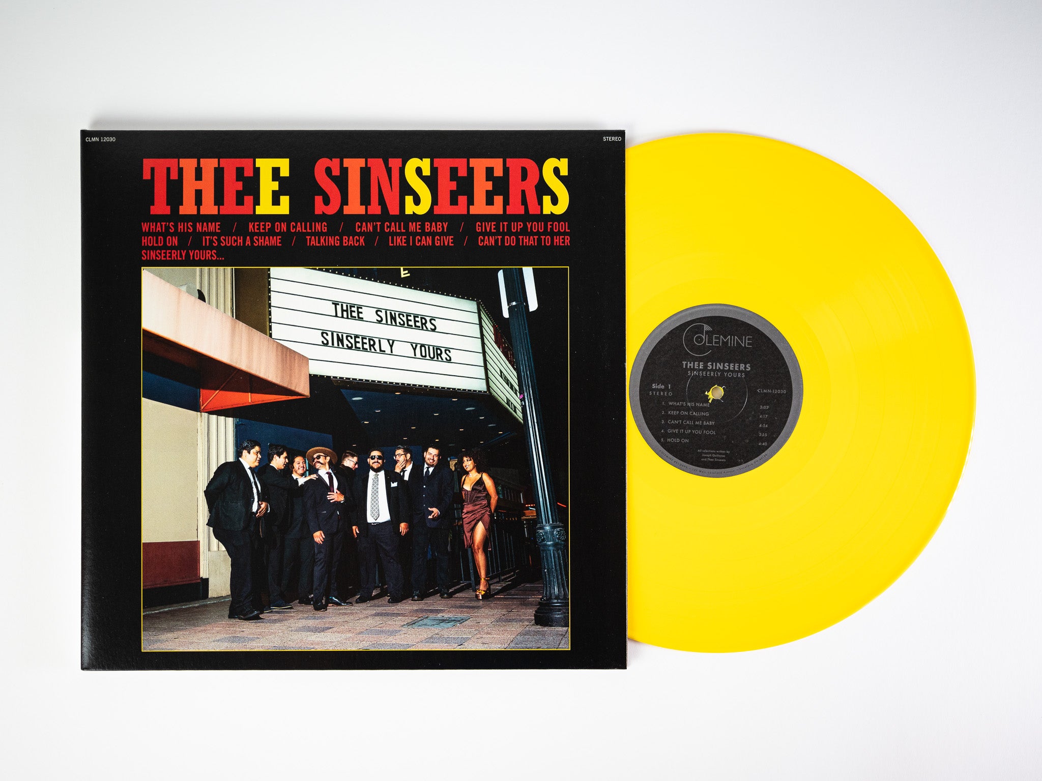 Thee Sinseers Sinseerly Yours vinyl LP gul