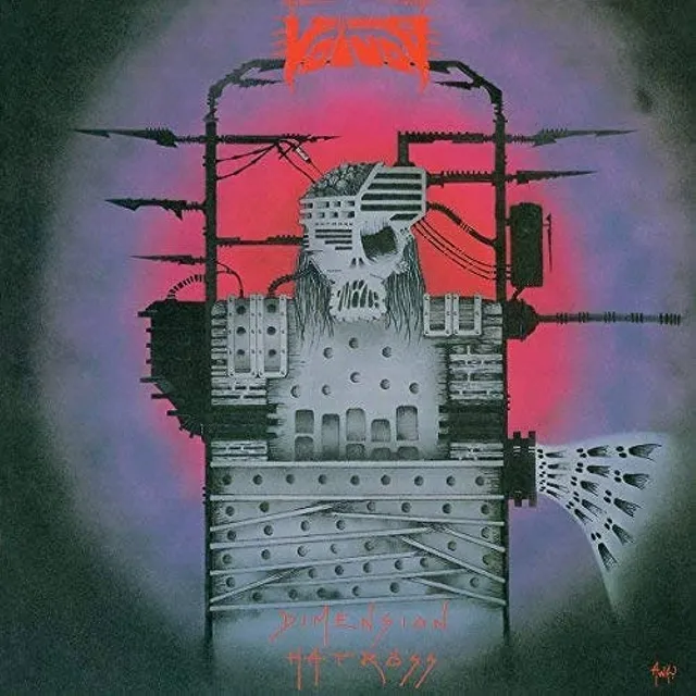Voivod Dimension Hatröss LP splatter vinyl poster