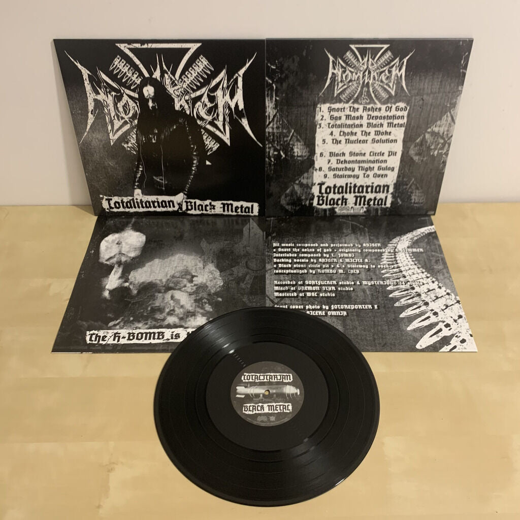 Ad Hominem Totalitarian Black Metal vinyl LP 180g svart