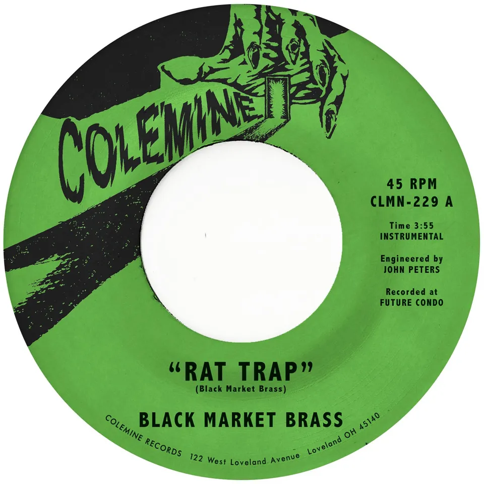 Colemine Black Market Brass Rat Trap singel 7" lilla afrobeat