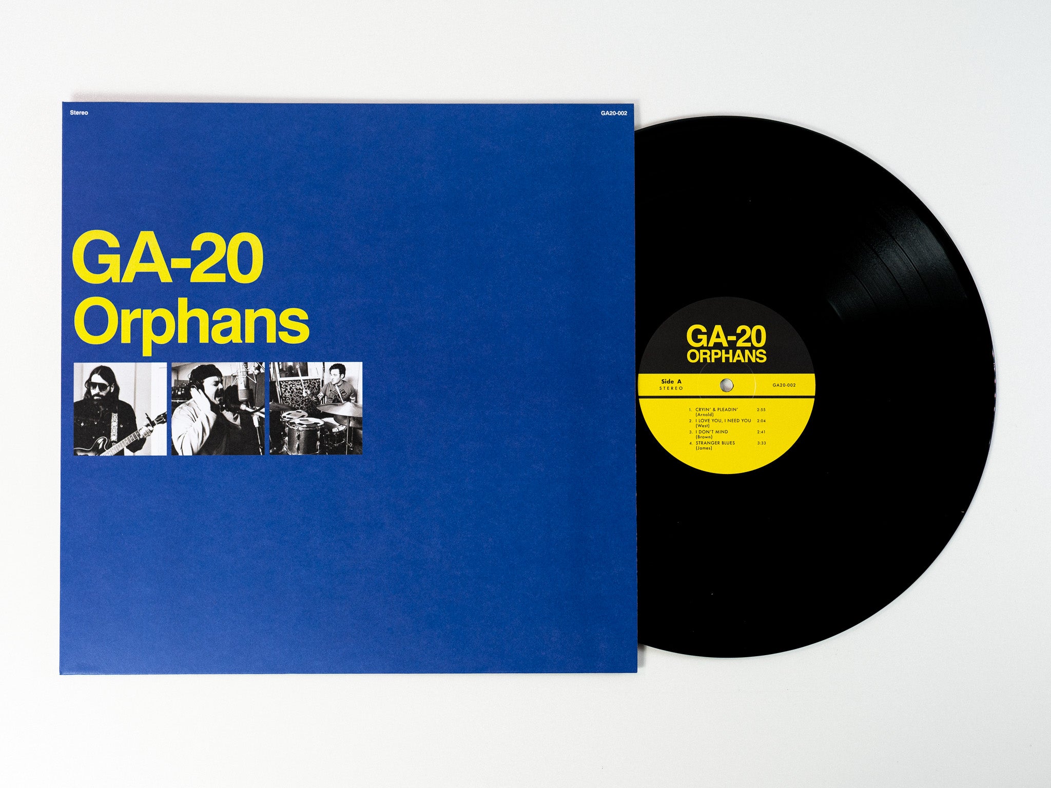 GA-20 Orphans vinyl LP sunspot blues