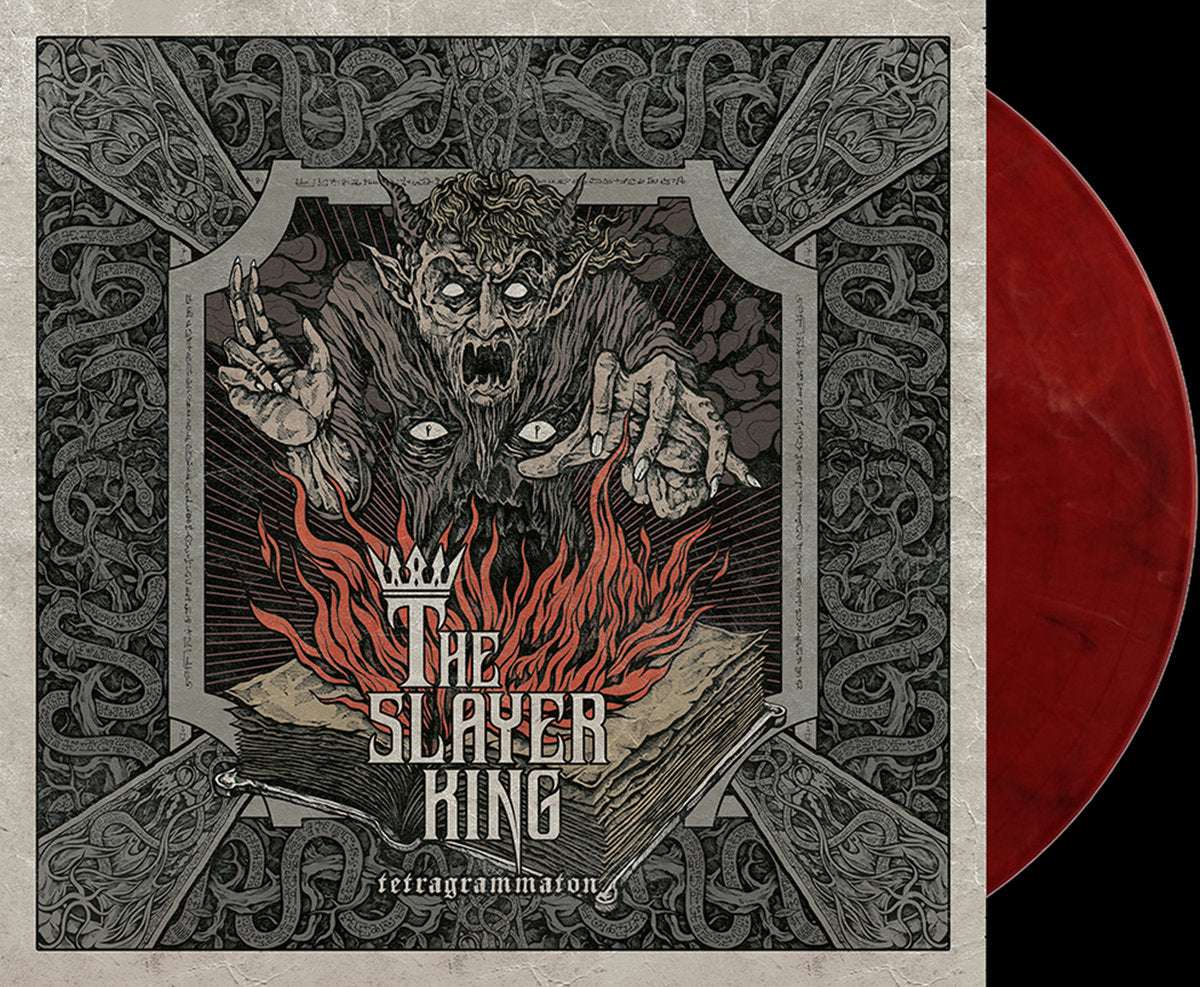 THE SLAYERKING Tetragrammaton LP rød vinyl