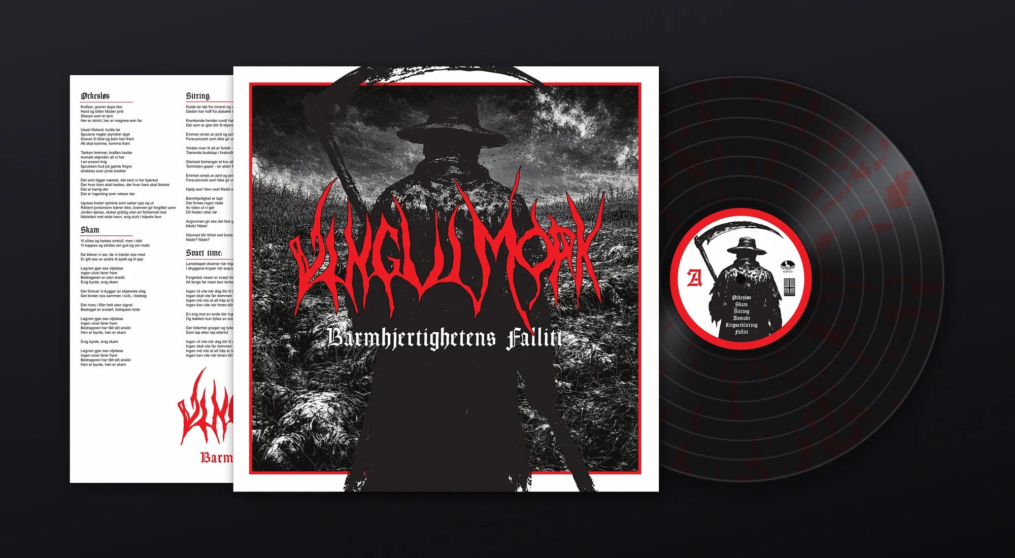 Vingulmork Barmhjertighetens Fallitt LP splatter vinyl limited