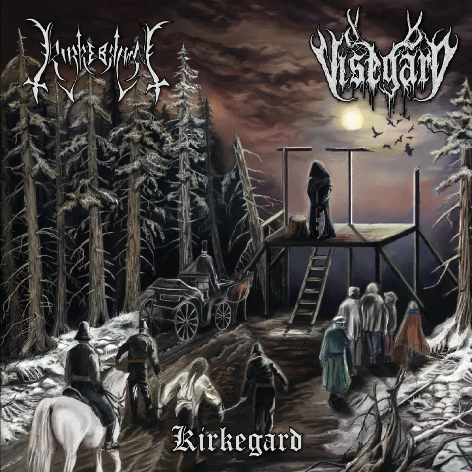Kirkebrann / Visegard Kirkegard split CD digipak