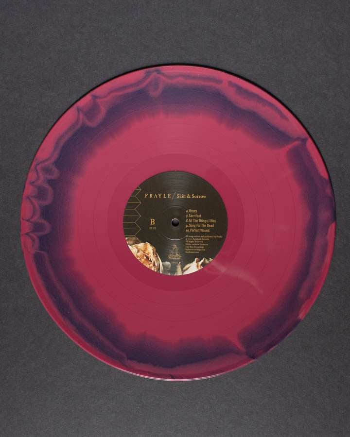 Frayle Skin & Sorrow vinylplate signert farget
