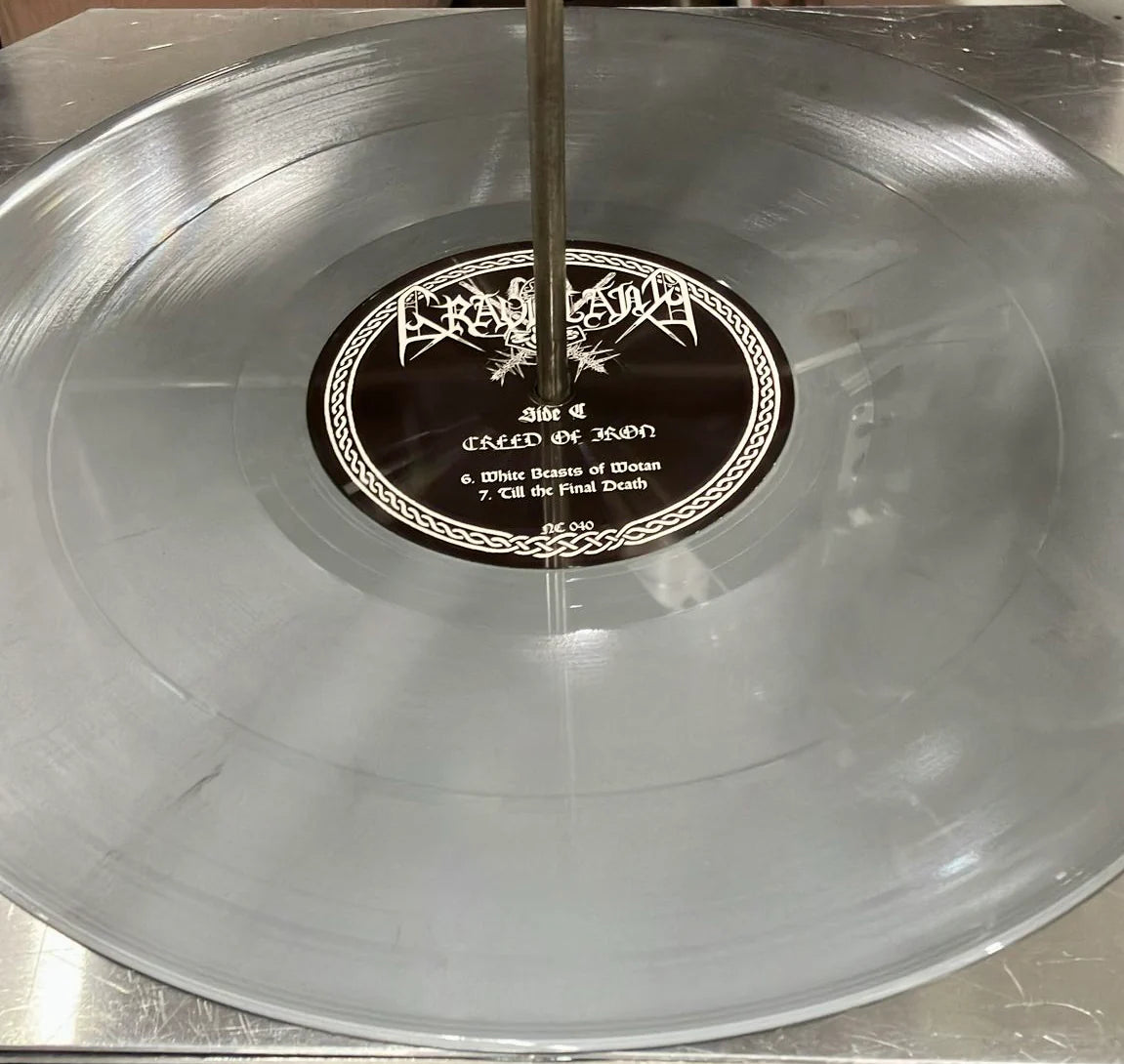 Graveland Creed Of Iron LP vinyl sølv limited