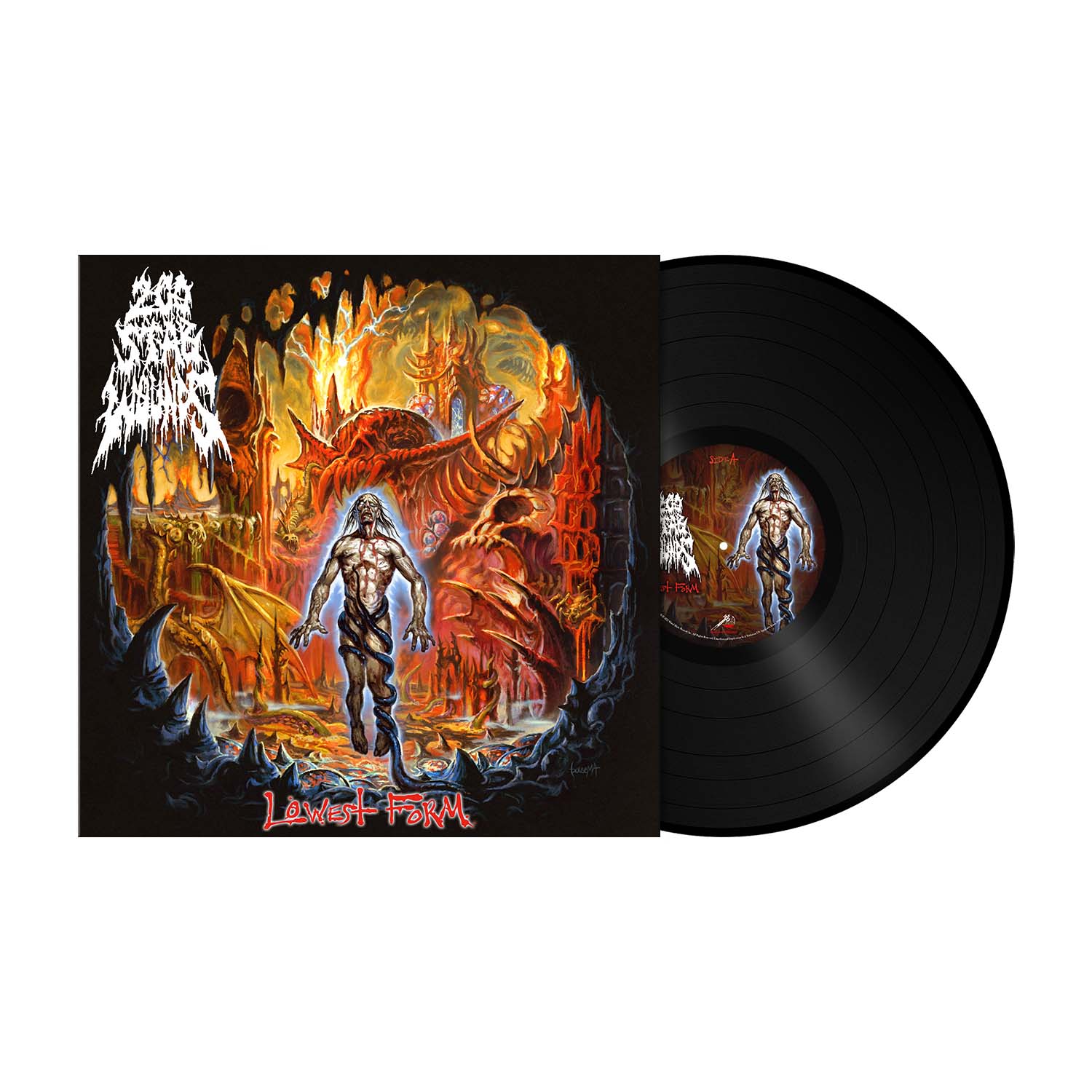 200 STAB WOUNDS Lowest Form LP 180g svart vinyl