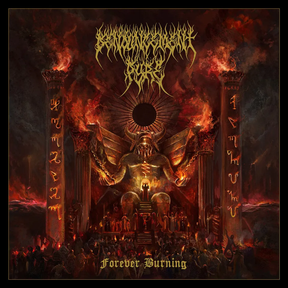 DENOUNCEMENT PYRE Forever Burning CD black