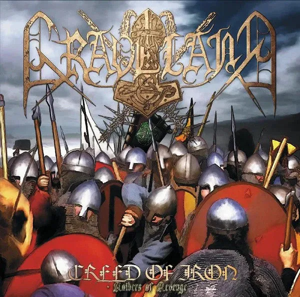 Graveland Creed Of Iron LP vinyl sølv limited