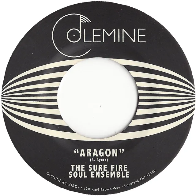 Sure Fire Soul Ensemble Aragon 7" rød vinyl funk