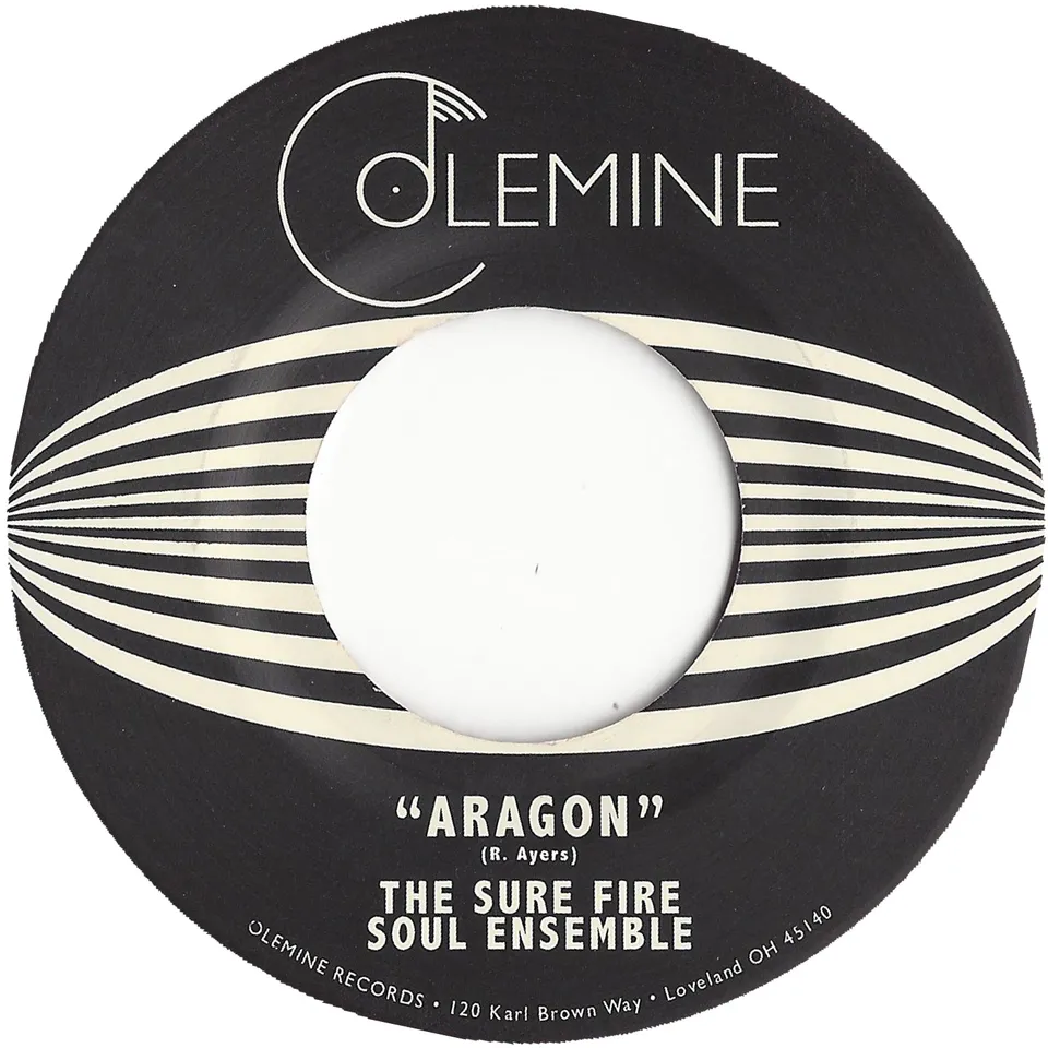Sure Fire Soul Ensemble Aragon 7" rød vinyl funk