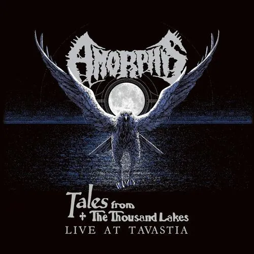Amorphis Tales From Thousand Lakes 2LP blå svart vinyl