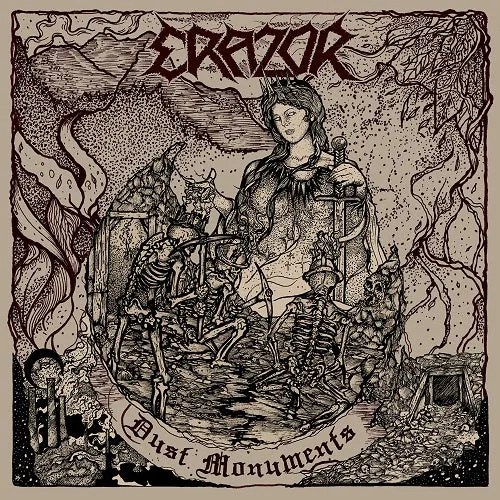 Erazor Dust Monuments CD black thrash