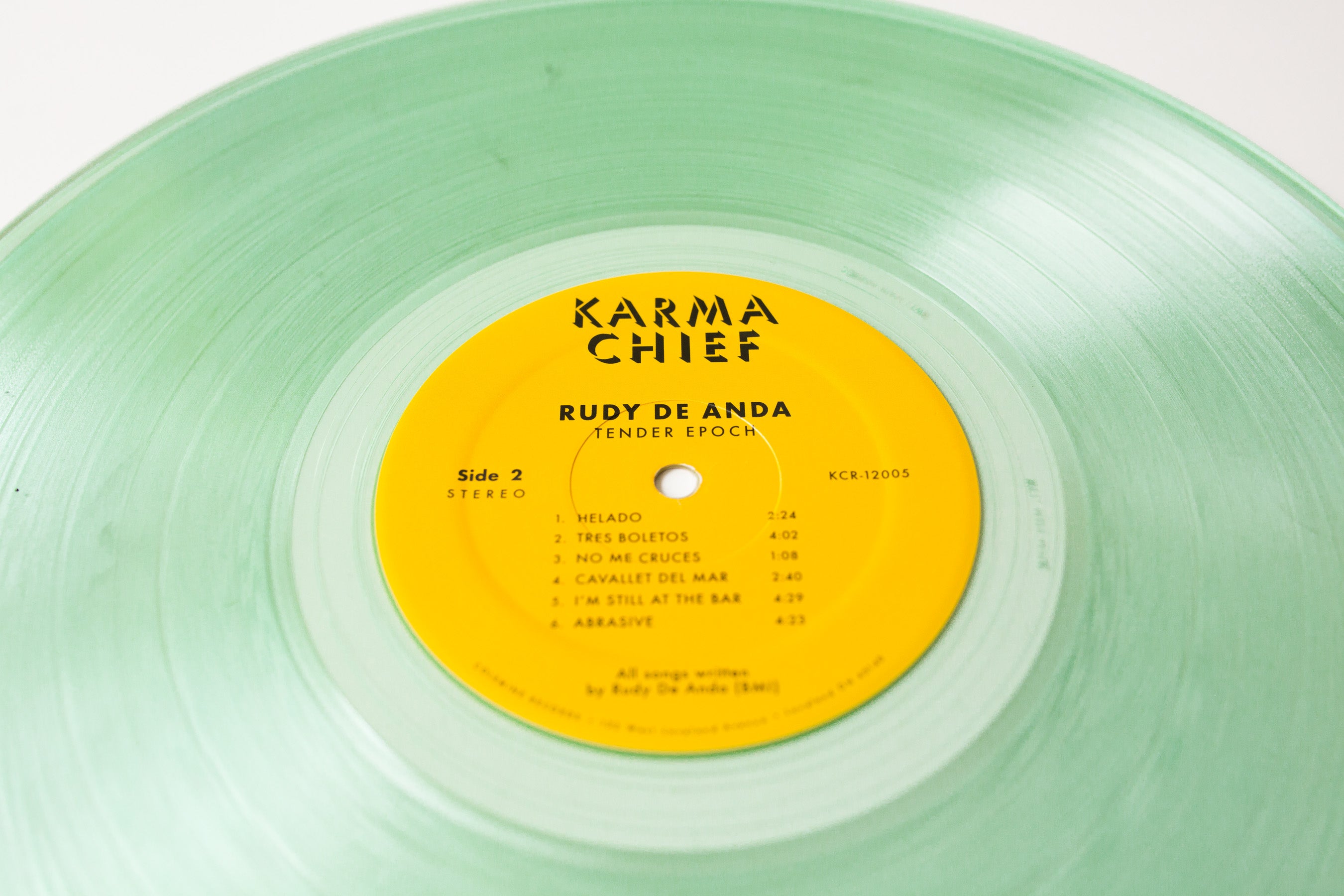 Rudy De Anda Tender Epoch LP svart vinyl latin-psych