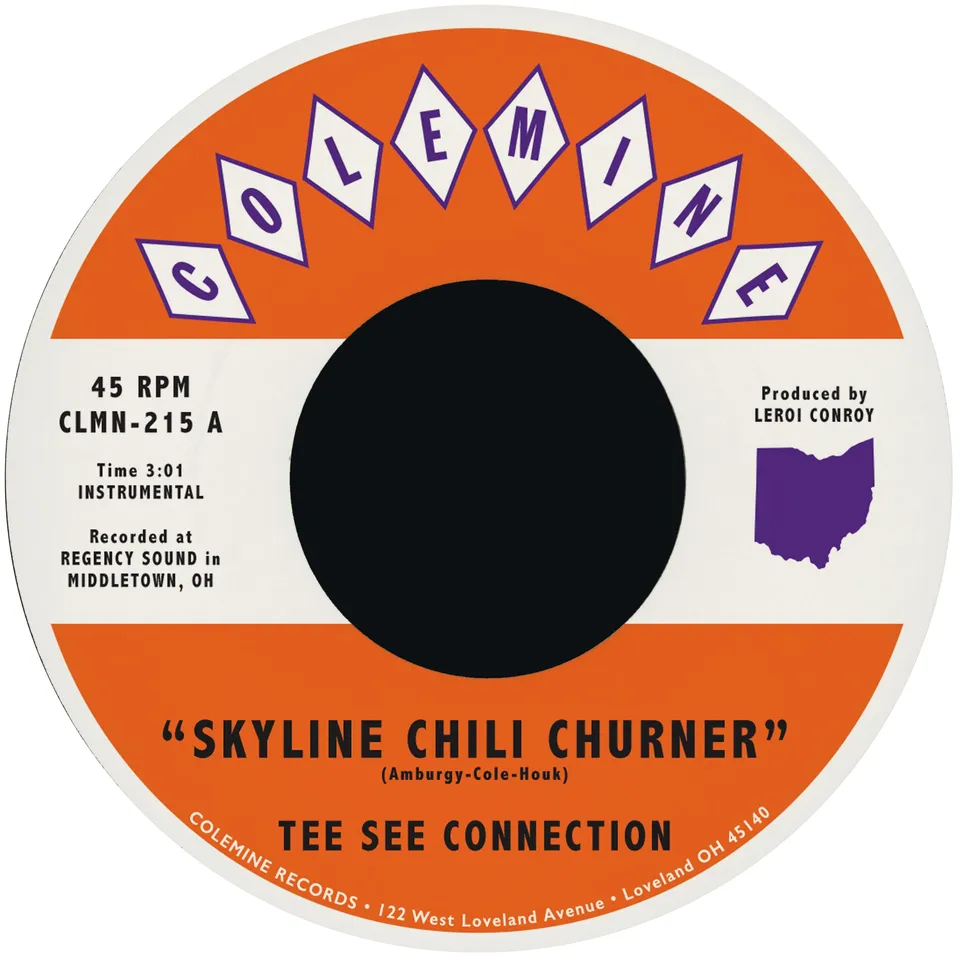 Tee See Connection Skyline 45 lilla vinyl