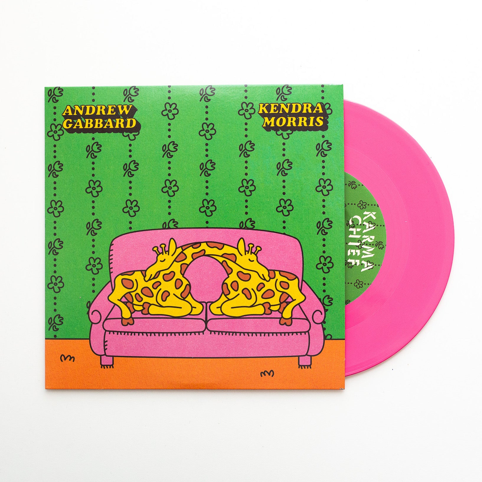Gabbard Morris Don’t Talk 7-tommer rosa vinyl