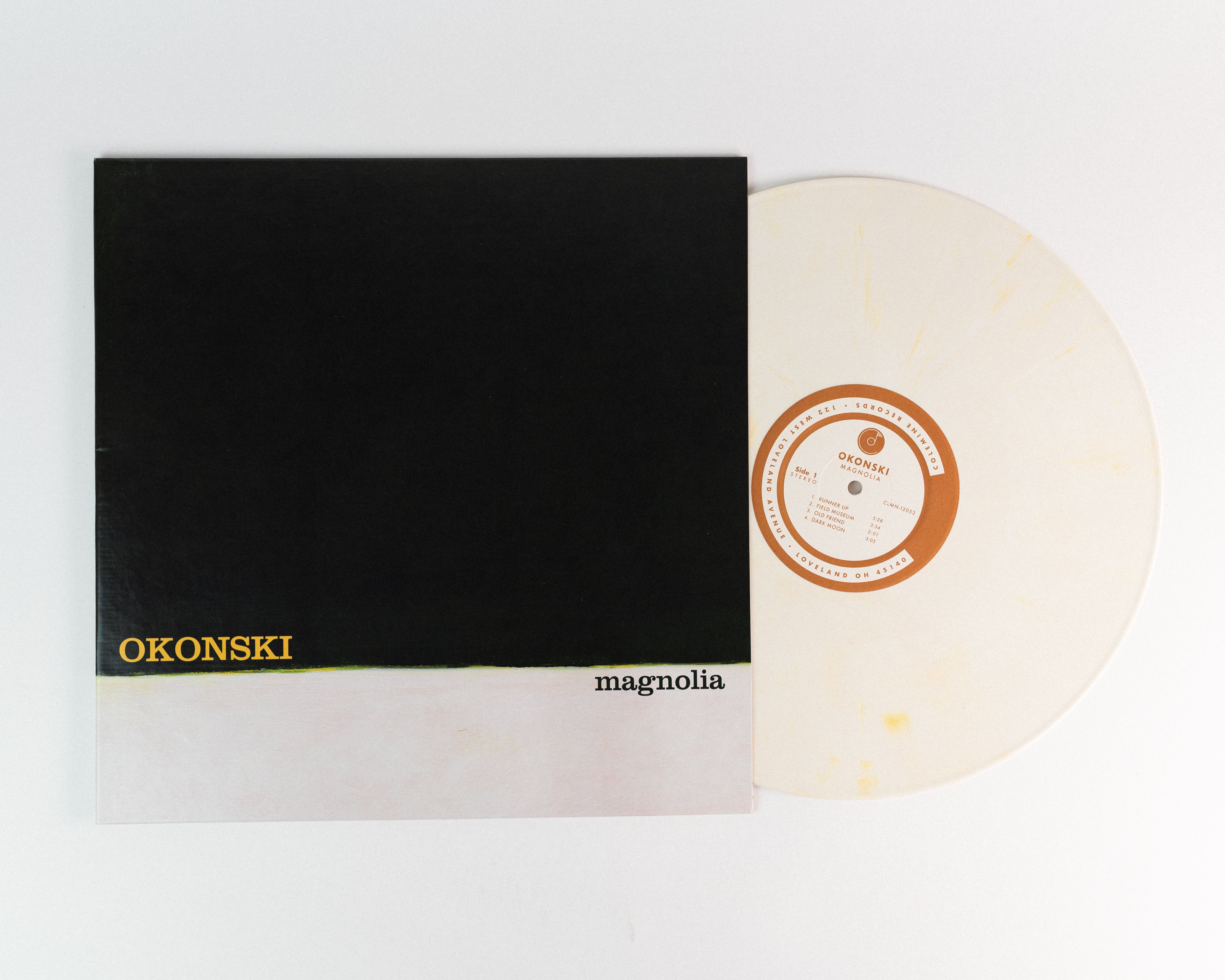 Okonski Magnolia LP svart vinyl jazz