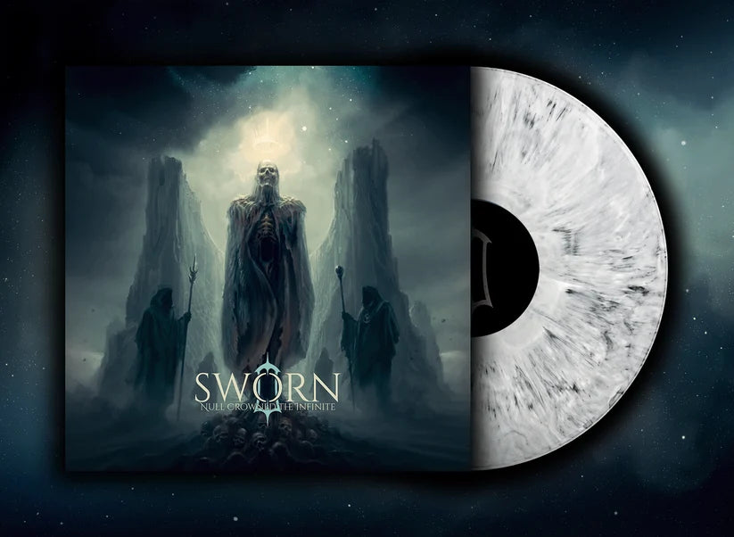 Sworn Null Crowned the Infinite LP vinylplate smoke marble