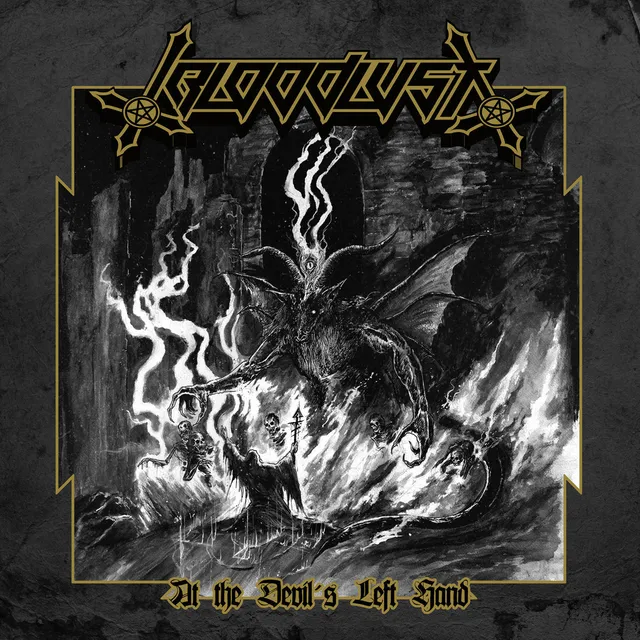 Bloodlust At the Devil's Left Hand CD blackthrash