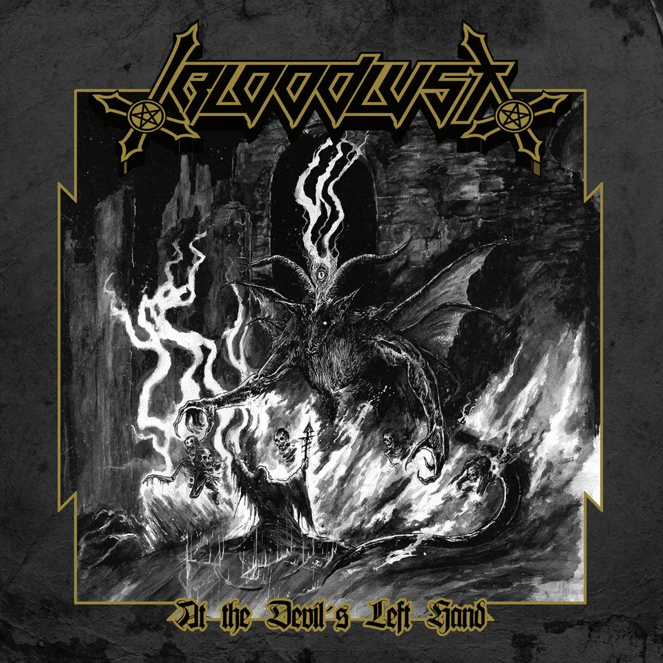Bloodlust At the Devil's Left Hand CD blackthrash