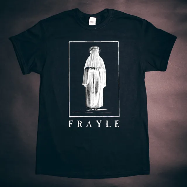 Frayle Creep T-skjorte svart med fronttrykk