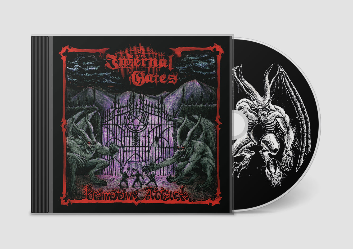 Infernal Gates Primitive Attack CD black thrash