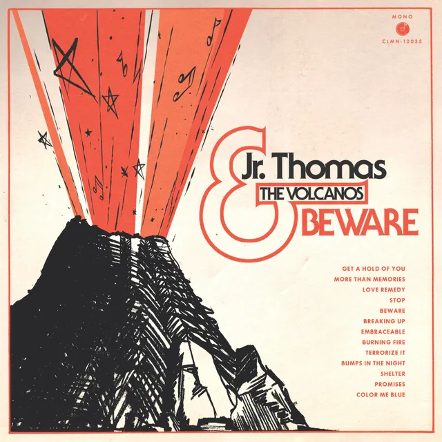 Jr. Thomas & Volcanos Beware LP svart vinyl reggae