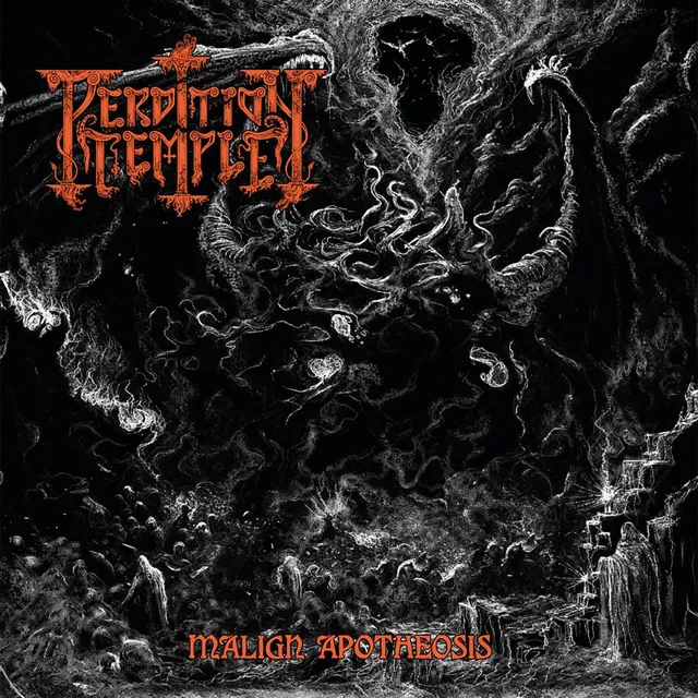 Perdition Temple Malign Apotheosis LP splatter
