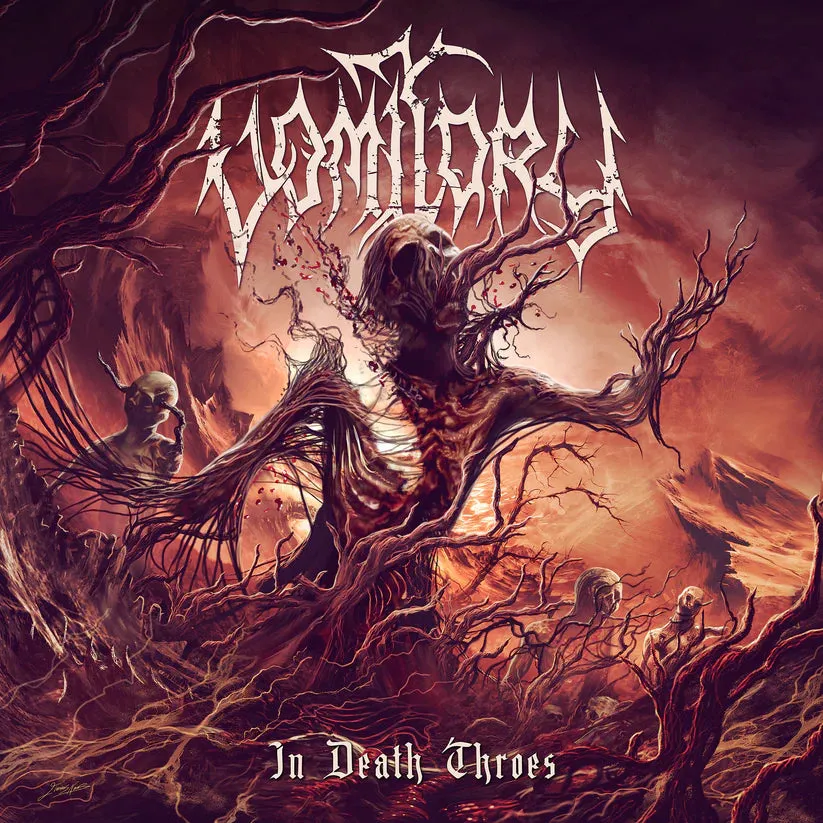 Vomitory In Death Throes LP svart vinyl death metal