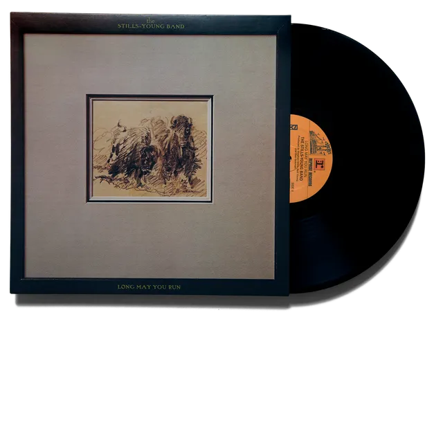 Neil Young Long May You Run LP vinylplate Stills-Young Band